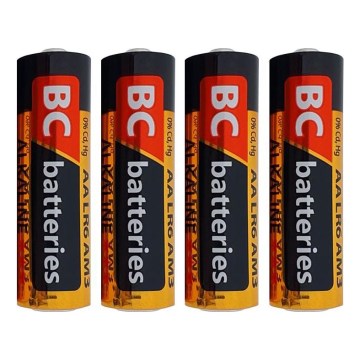 4 τμχ Αλκαλική μπαταρία EXTRA POWER AA 1,5V