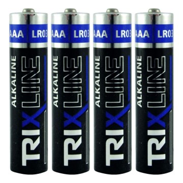 4 τμχ Αλκαλική μπαταρία AAA 1,5V