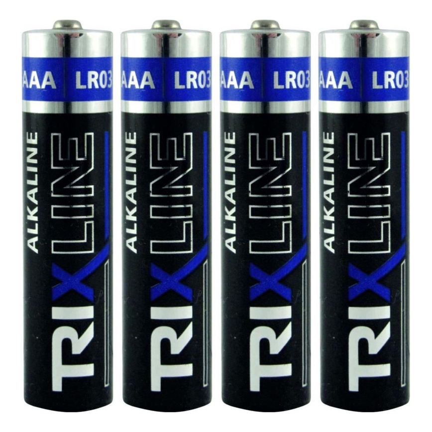 4 τμχ Αλκαλική μπαταρία AAA 1,5V