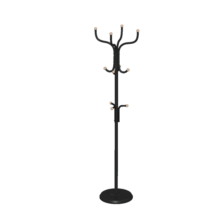5five - Κρεμάστρα δαπέδου RAFU 178x43 cm μαύρη