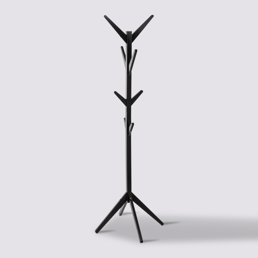 5five - Κρεμάστρα δαπέδου VINS 174x65 cm μαύρη