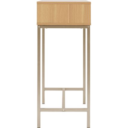 5five - Κονσόλα OPUS 90x35 cm καφέ