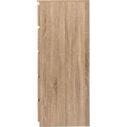5five - Συρταριέρα HEIM 40x118x48 cm καφέ