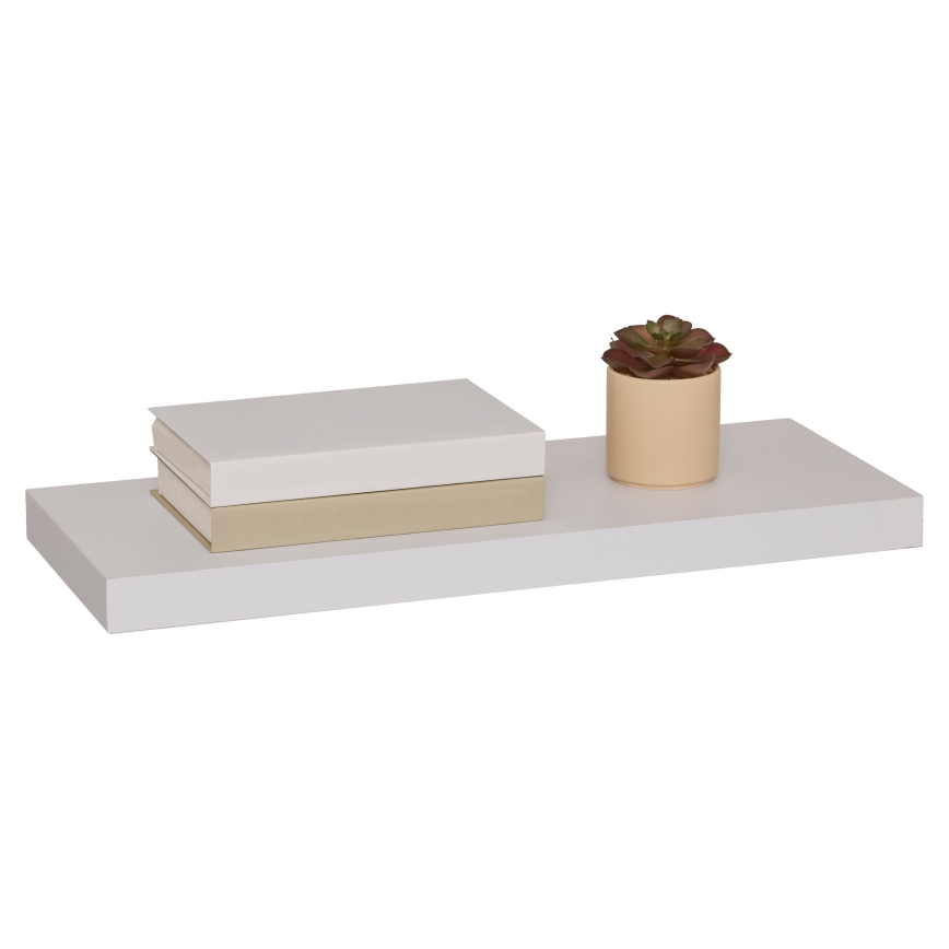 5five - Ράφι τοίχου HYLE 60x24 cm λευκό