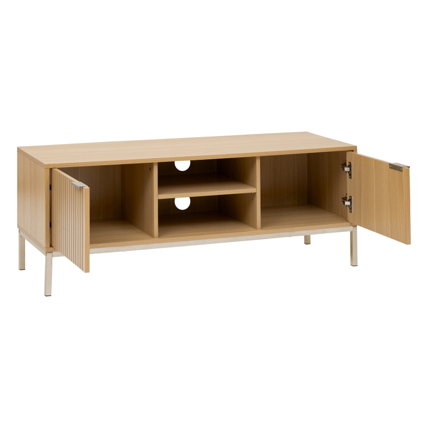 5five - Έπιπλο τηλεόρασης KUBI 120x40 cm καφέ