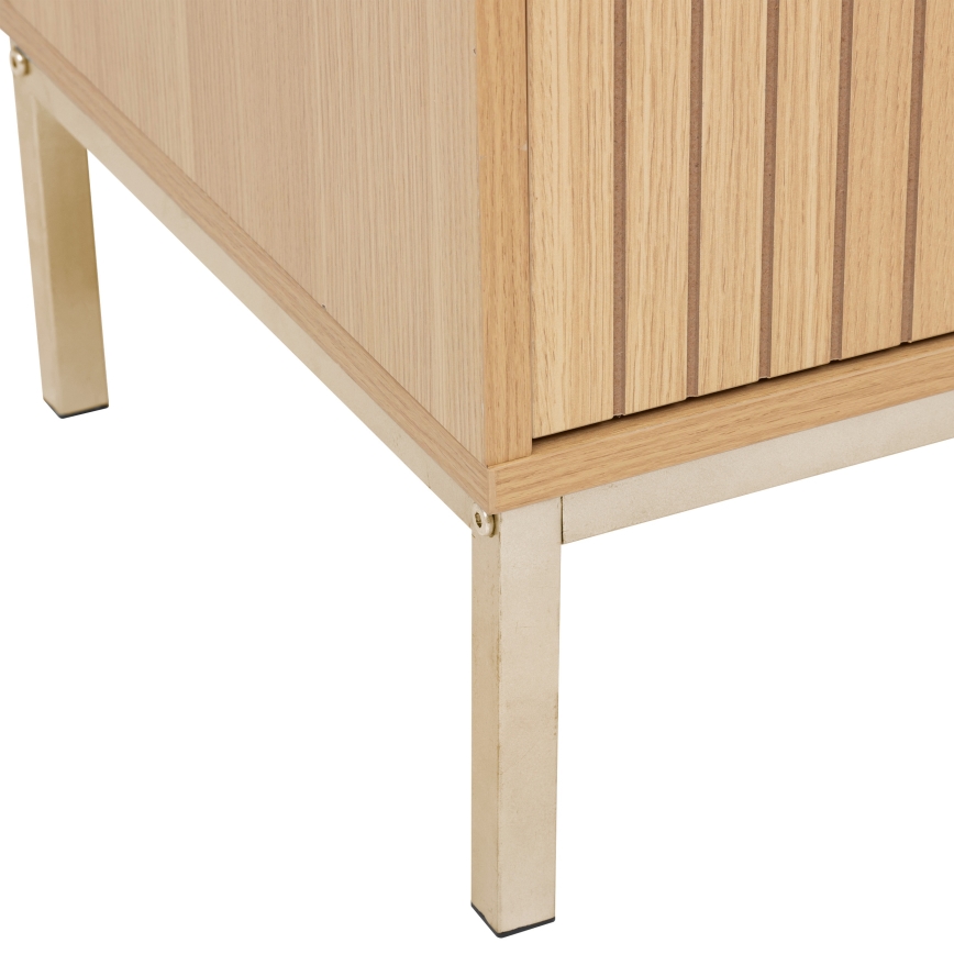 5five - Έπιπλο τηλεόρασης KUBI 120x40 cm καφέ