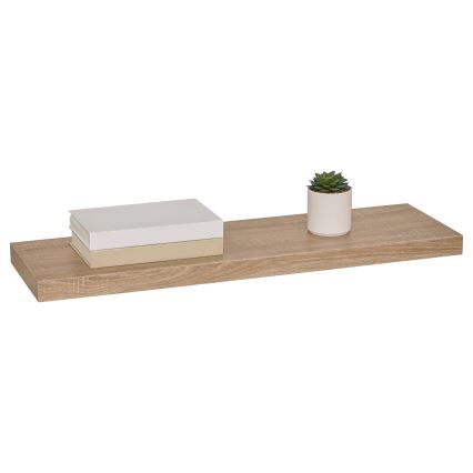 5five - Επιτοίχιο ράφι HYLE 80x24 cm, σε χρώμα δρυός