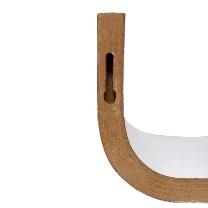 5five - Επιτοίχιο ράφι KAPTO 80x20 cm λευκό