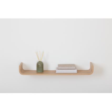 5five - Επιτοίχιο ράφι KAPTO 80x20 cm καφέ