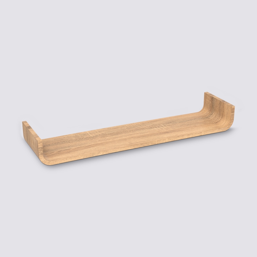 5five - Επιτοίχιο ράφι KAPTO 80x20 cm καφέ