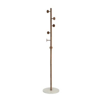 5five - Επιδαπέδια κρεμάστρα PERY 175x36,5 cm καφέ/λευκή