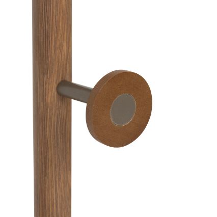 5five - Επιδαπέδια κρεμάστρα PERY 175x36,5 cm καφέ/λευκή