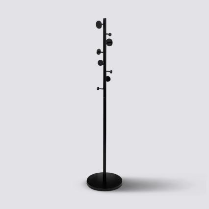 5five - Επιδαπέδια κρεμάστρα PERY 176x37 cm μαύρη