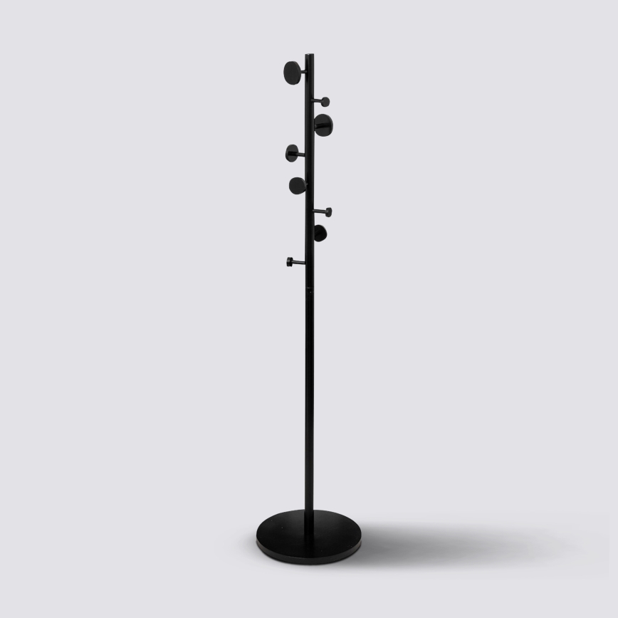 5five - Επιδαπέδια κρεμάστρα PERY 176x37 cm μαύρη