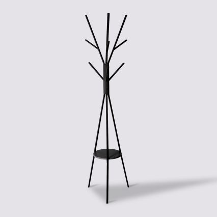 5five - Επιδαπέδια κρεμάστρα TASO 180x44 cm μαύρη