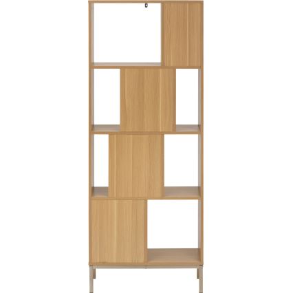 5five - Βιβλιοθήκη GRID 63x159x30 cm καφέ