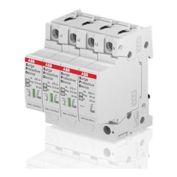 ABB 2CTB815710R1900 - Απαγωγέας Υπέρτασης OVR T1-T2 3N 12.5-275S P QS 230V