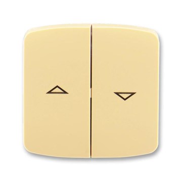 ABB 3558A-A662 D - Κάλυμμα διαχωρισμένου διακόπτη για περσίδες TANGO μπεζ