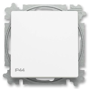 ABB 3559T-A06940 240 - διακόπτης σκάλας χωρίς πλαίσιο αρ. 6 ZONI IP44 ματ λευκό