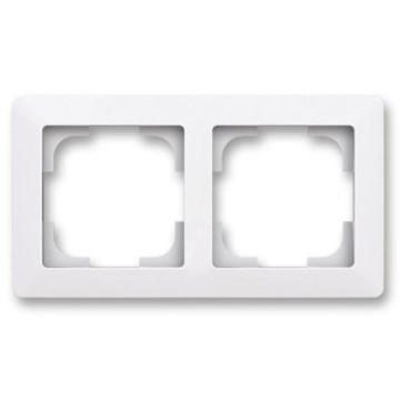 ABB 3901T-A00020 500 - Διπλό πλαίσιο ZONI λευκό