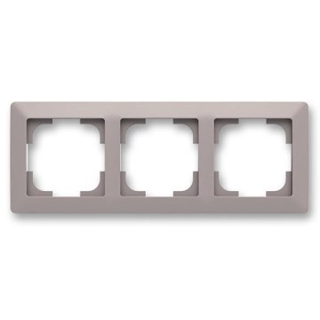 ABB 3901T-A00030 144 - Τριπλό πλαίσιο ZONI γκρειζ