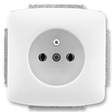 ABB 5518A-A2349 B - Οικιακή πρίζα χωρίς πλαίσιο TANGO 250V λευκή