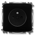 ABB 6619A-A06357 N - Οικιακή πρίζα χωρίς πλαίσιο TANGO 250V μαύρη