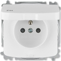 ABB 6619A-A06997 B - Πρίζα οικιακή χωρίς βίδες χωρίς πλαίσιο TANGO 250V IP44 λευκή