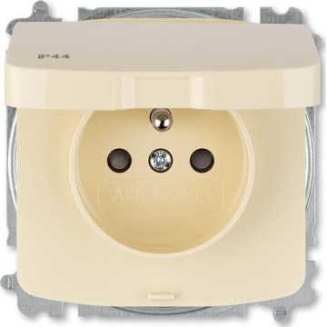 ABB 6619A-A06997 C - Οικιακή πρίζα χωρίς πλαίσιο TANGO 250V IP44 ελεφαντόδοντο