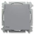ABB 6619T-A06995 241 - Επιτοίχια πρίζα χωρίς πλαίσιο ZONI 250V IP44 γκρι