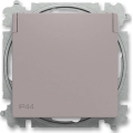 ABB 6619T-A06995 244 - Οικιακή πρίζα χωρίς πλαίσιο ZONI 250V IP44 γκρι-μπεζ
