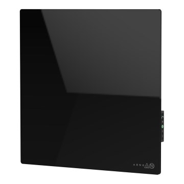 AENO - Έξυπνο ηλεκτρικό υπέρυθρο θερμαντικό πάνελ 500W με χρονοδιακόπτη/θερμοστάτη, Wi‑Fi, μαύρο