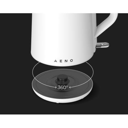 AENO - Βραστήρας νερού 1,5 λτ 2200W/230V λευκός