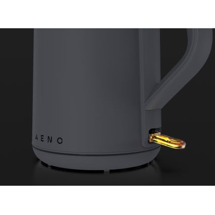 AENO - Ηλεκτρικός βραστήρας 1,5 λτ 2200W/230V μαύρος