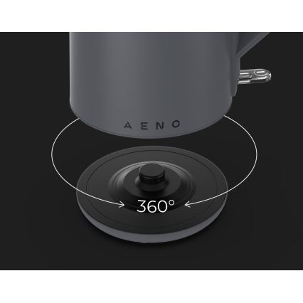 AENO - Ηλεκτρικός βραστήρας 1,5 λτ 2200W/230V μαύρος