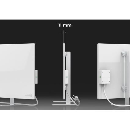 AENO - Έξυπνo θερμαντικό πάνελ/ θερμοπομπός 700W χρονοδιακόπτης/θερμοστάτης IP44 Wi-fi λευκό