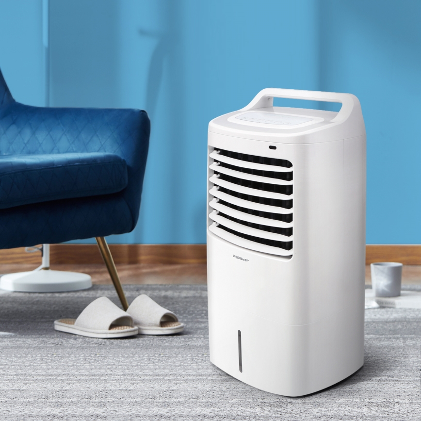 Aigostar - Αir cooler 60W/230V λευκό + τηλεχειριστήριο