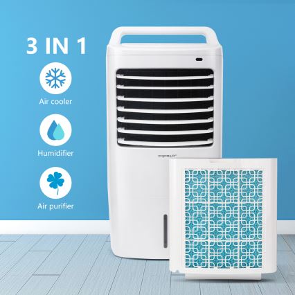 Aigostar - Αir cooler 60W/230V λευκό + τηλεχειριστήριο