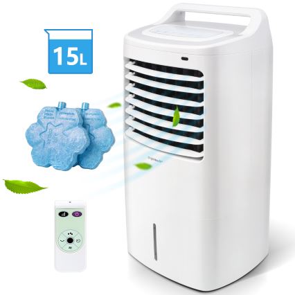 Aigostar - Αir cooler 60W/230V λευκό + τηλεχειριστήριο