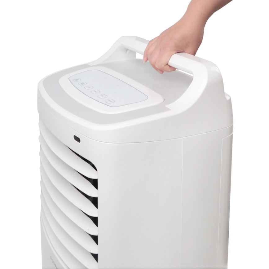 Aigostar - Αir cooler 60W/230V λευκό + τηλεχειριστήριο