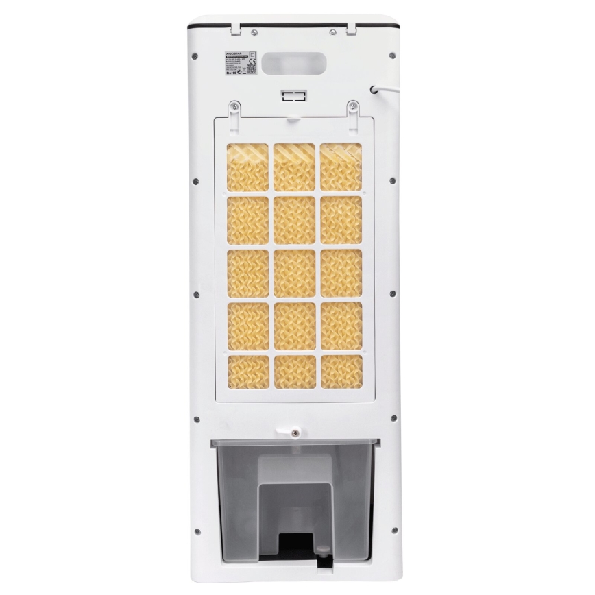 Aigostar - Air cooler 80W/230V λευκό + τηλεχειριστήριο