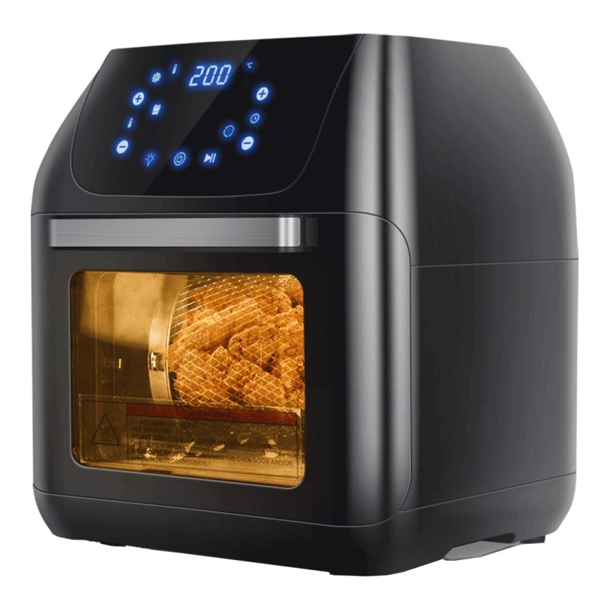 Aigostar - Air fryer 1400W/230V 12l μαύρο