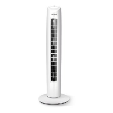 Aigostar - Ανεμιστήρας πύργος 45W/230V λευκό
