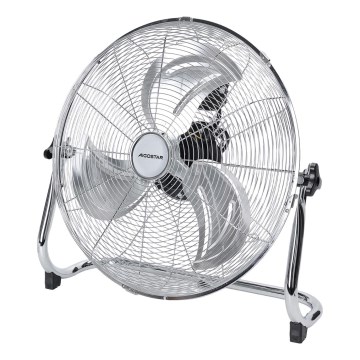 Aigostar - Ανεμιστήρας δαπέδου 100W/230V, Ø 54 εκ., γυαλιστερό χρώμιο