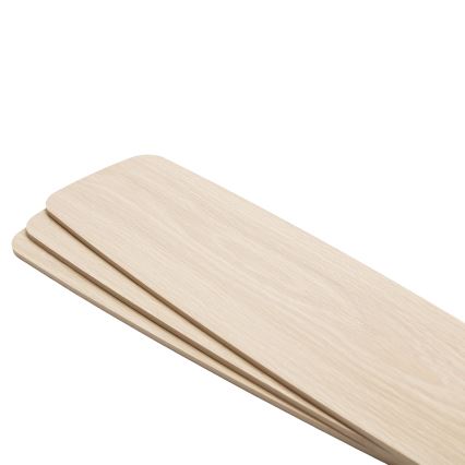 Aigostar - Ανεμιστήρας οροφής LED Dimmable LED/20W/230V 2700-6500K 132cm λευκό/μπεζ + τηλεχειριστήριο