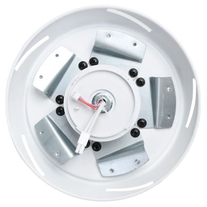 Aigostar - Ανεμιστήρας οροφής LED Dimmable LED/20W/230V 2700-6500K 132cm λευκό/μπεζ + τηλεχειριστήριο