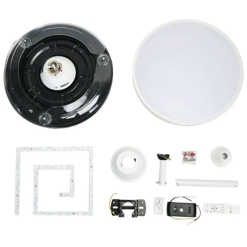 Aigostar - Ανεμιστήρας οροφής LED Dimmable LED/36W/230V 2700-6500K διάμετρος 107 cm + τηλεχειριστήριο λευκό