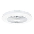 Aigostar - Ανεμιστήρας οροφής LED Dimmable LED/40W/230V 2700-6500K διάμετρος 48 cm + τηλεχειριστήριο λευκό