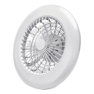 Aigostar - Ανεμιστήρας οροφής LED Dimmable LED/40W/230V 2700-6500K διάμετρος 49 cm + τηλεχειριστήριο λευκό