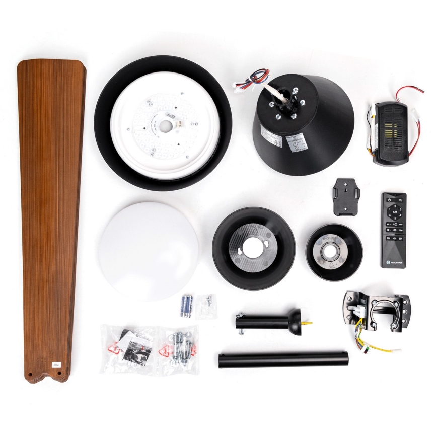 igostar - Ανεμιστήρας οροφής LED Dimmable LED/24W/230V 2700-6500K 132cm + τηλεχειριστήριο